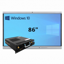 Интерактивная панель 86" (встроенный ПК Win10, Intel i5) - «globural.ru» - Карпинск