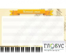 Стенд "Нотный стан" - «globural.ru» - Карпинск