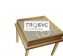 Стол на ножках для рисования песком светозвуковой - «globural.ru» - Карпинск