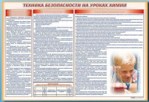 Стенд-уголок "Техника безопасности на уроках химии" - «globural.ru» - Карпинск