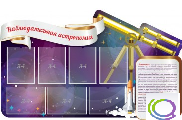 Стенд "Наблюдательная астрономия" - «globural.ru» - Карпинск
