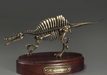 Модель скелета динозавра Spinosaurus - «globural.ru» - Карпинск