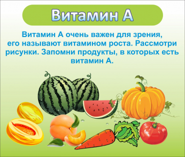 Стенд "Витамин А" - «globural.ru» - Карпинск