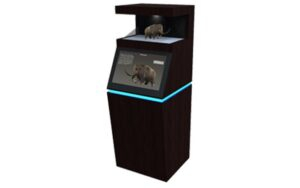 Голографическая 3D пирамида с сенсорным монитором "Классик" - «globural.ru» - Карпинск