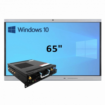 Интерактивная панель 65" (встроенный ПК Win10, Intel i5) - «globural.ru» - Карпинск